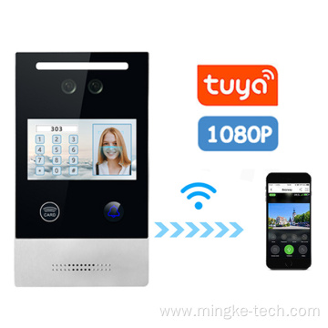 Wire Home Security Video Tuya Doorbell For Villas
